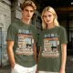 Owl sushi chef at Japanese sushi shop graphic t-shirt