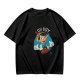 Olive T-Shirt with Pinocchio 'Oh Boy' Graphic Print