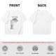 Olive Green Oversized T-Shirt With Abstract Graphic Print
