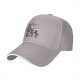 Black Baseball Cap With Cat Loaf Breeds Graphic Print