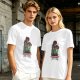 Olive T-Shirt with Teenage Mutant Ninja Muppets Graphic Print
