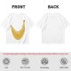 Olive Green T-Shirt With Large Banana Peel Graphic Print