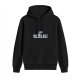 Black Hoodie With 538 College Graphic Print