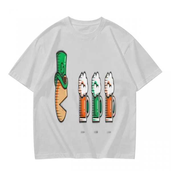 St Patricks Day Leprechaun Hat Beer Mug Graphic T-Shirt