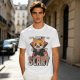 Too Cute To Be Scary Vampire Cat Graphic T-Shirt