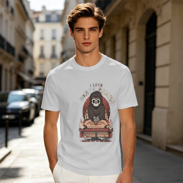 Oa Games Grim Reaper Graphic Olive T-Shirt