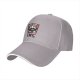 Black baseball cap with DFC viking mascot graphic