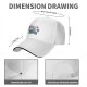 Black baseball cap with cat painting art design