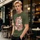 Gaming Themed T-Shirt With 'Insert Coffee To Begin' Print