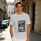 Olive T-Shirt With Skeleton Banjo Player Graphic