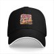 Black Baseball Cap With Certified Produce Collectors Graphic