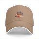 Black baseball cap with a cozy cat pizza snack and game design