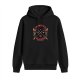 Black hoodie with Sunnydale Slayers vampire slayer graphic print