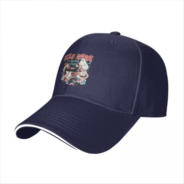 Self Care Before Scare Halloween Themed Baseball Cap