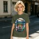 Spirited Away Bathhouse Graphic Tee with No Face and Dragon Art