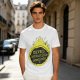 Olive t-shirt with cave's combustible lemonade flame graphic