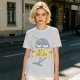 Olive T-Shirt With Grumpy Narwhal Holding Not A Unicorn Sign