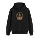 Black Hoodie With The Secret Order Of The Pizza Illuminati Print