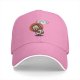 Black Baseball Cap With Cute Cartoon Jesus Graphic And Speech Bubble