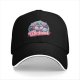 Black baseball cap with Ursula 'Wicked' villain graphic print