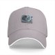 Black Baseball Cap With Cosmic Fetus In Bubble Graphic Design