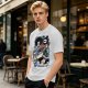 One Piece Brook Skull Musician Graphic Tee