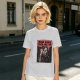 Olive Graphic T-Shirt With Grim Reaper 'Mom Come Pick Me Up' Print