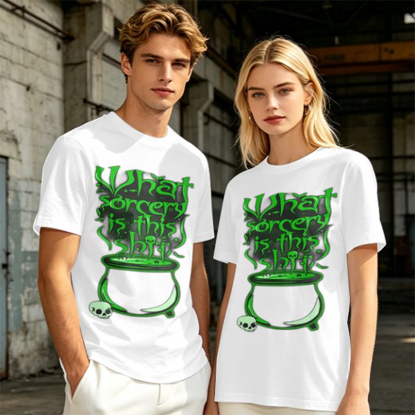 What Sorcery Is This Cauldron Graphic T-Shirt