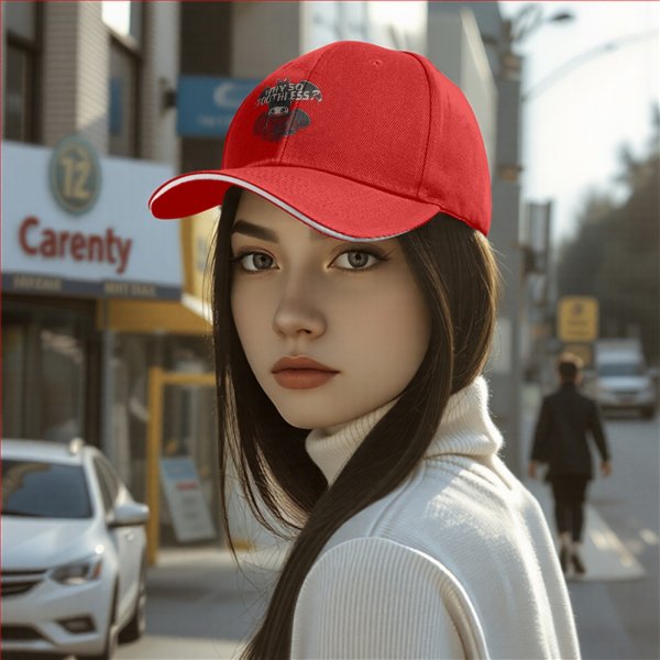 Black baseball cap with 'Why So Toothless?' dragon graphic