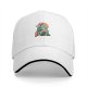 Black Baseball Cap With Themed Fantasy Warrior Art Print