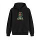 Black hoodie with 'I Have The Paw-er' roaring lion graphic