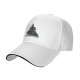 Black Baseball Cap With Cute Soot Sprite Christmas Tree Design
