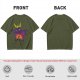 Olive T-Shirt Featuring Spyro The Dragon With Castle Galaxy Artwork