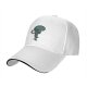 Black Baseball Cap With Alien Holding Drink Graphic