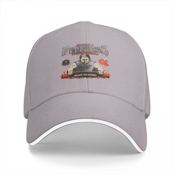 Myers's Fitness For Slashers Killer Routines Graphic Baseball Cap