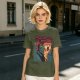 Olive T-Shirt With Funny Pizza Slice Scream Art Print