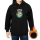 Black Central Perk Hoodie with Coffee Cup Graphic