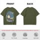 Totoro Forest Scene Graphic Tee for Anime Fans