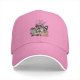 Black Baseball Cap With Raccoon Trash Graphic And Text