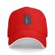 Black Baseball Cap With Galaxy Dice Print For Tabletop Gaming Fans