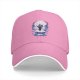 Black Baseball Cap With Fantasy Moonlit Character Art Print