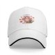 Black baseball cap with cute owl 'Owlways for snacks' print