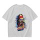 Olive T-Shirt with Retro Predator 'Welcome to the Jungle' Print