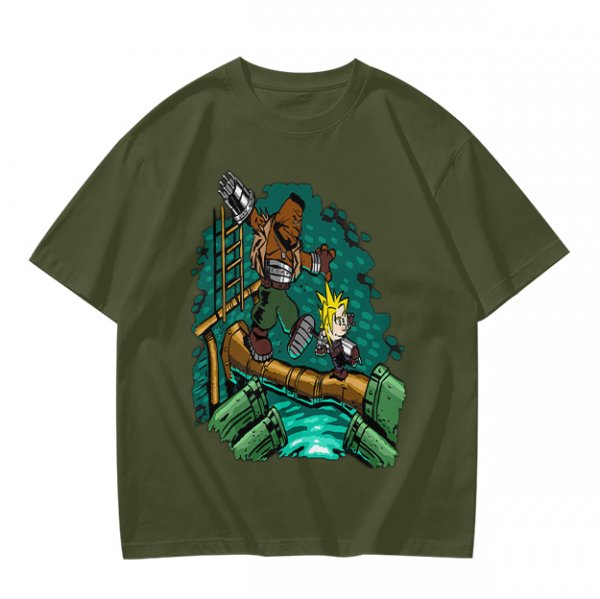 Final Fantasy VII Barret and Cloud Graphic Tee