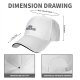 Black baseball cap with 538 COLLEGE embroidered design