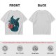 Olive T-Shirt With Cute Baby Dragon Reading Book Print