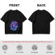 Olive T-Shirt With Galaxy D20 Dice Graphic