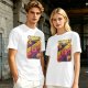 Retro Critical D20 Dice T-Shirt for Tabletop RPG Fans