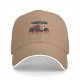 Black baseball cap with Catastrophe vs Pandamonium graphic print