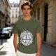 Olive T-Shirt With D20 Nat 1 Critical Fail Print
